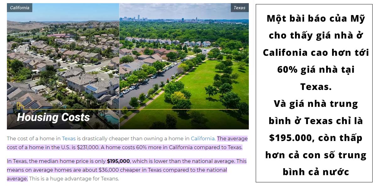 Gia nha Texas gia nha tai Texas